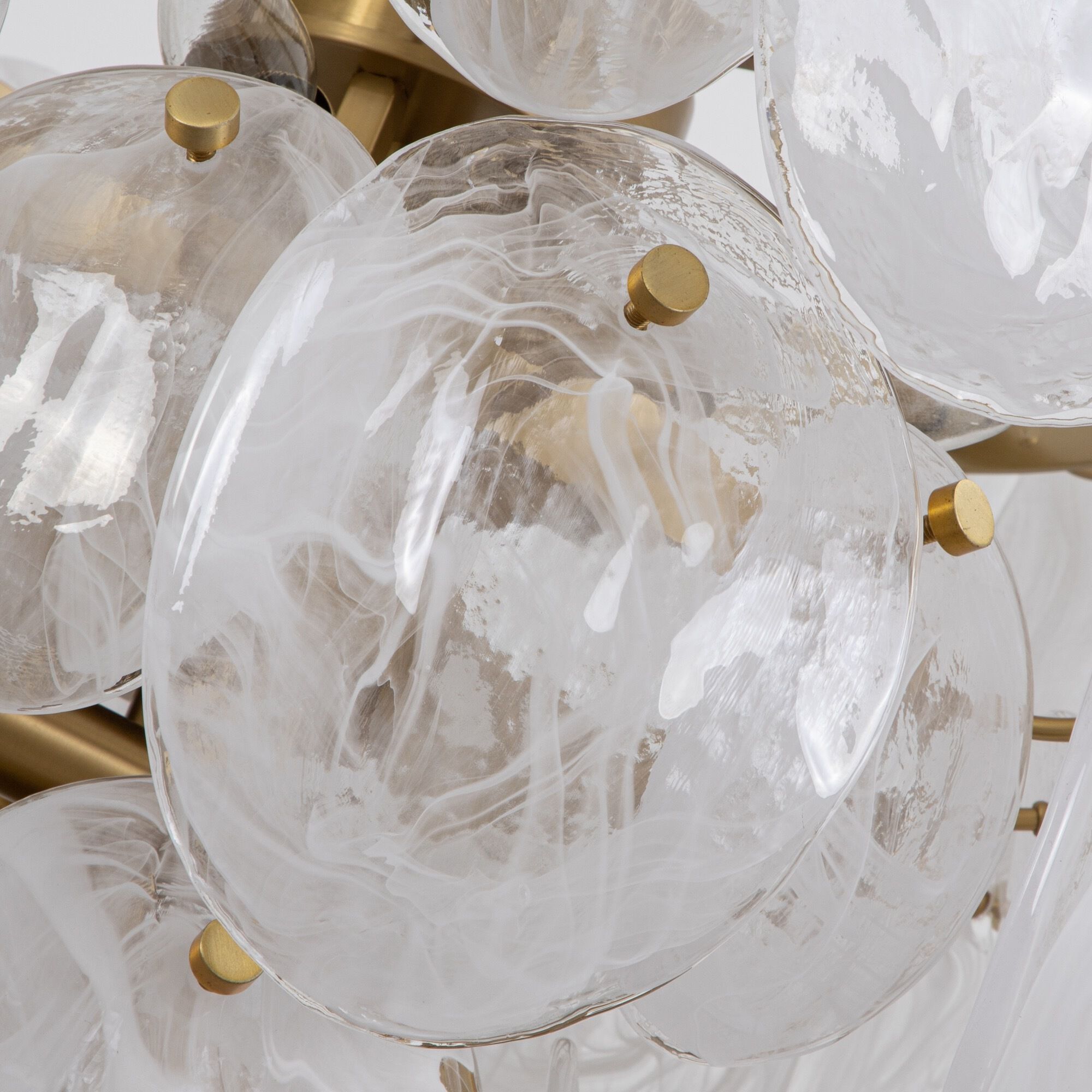 Lily 8 Light 23.58 inch Brushed Brass Chandelier Ceiling Light