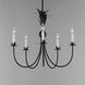 Paloma 5 Light 26 inch Anthracite Chandelier Ceiling Light