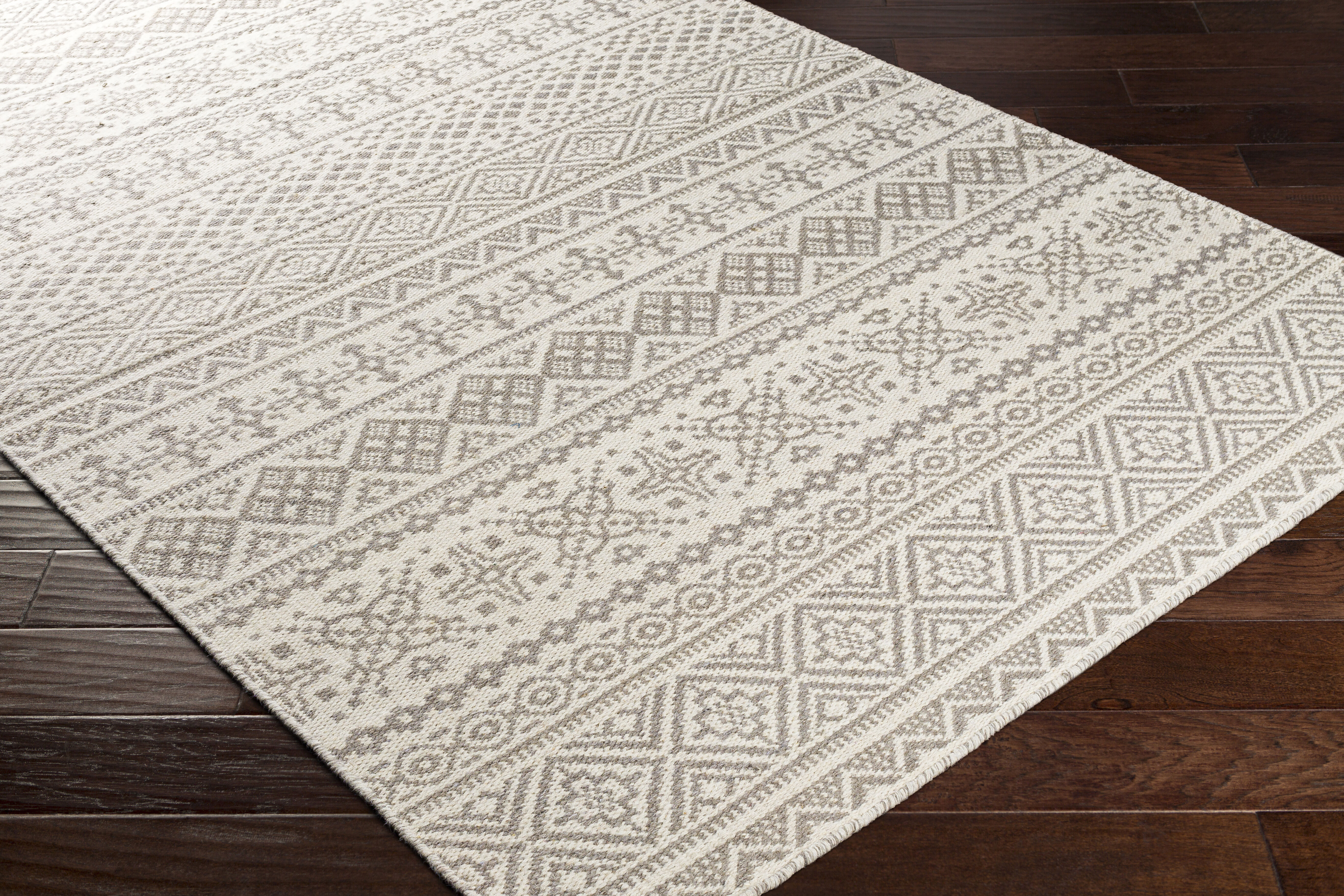 Mardin 96 X 30 inch Light Grey Rug in 2.5 x 8, Runner