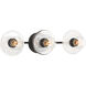 Vapors 3 Light 23.25 inch Coal Bath Light Wall Light
