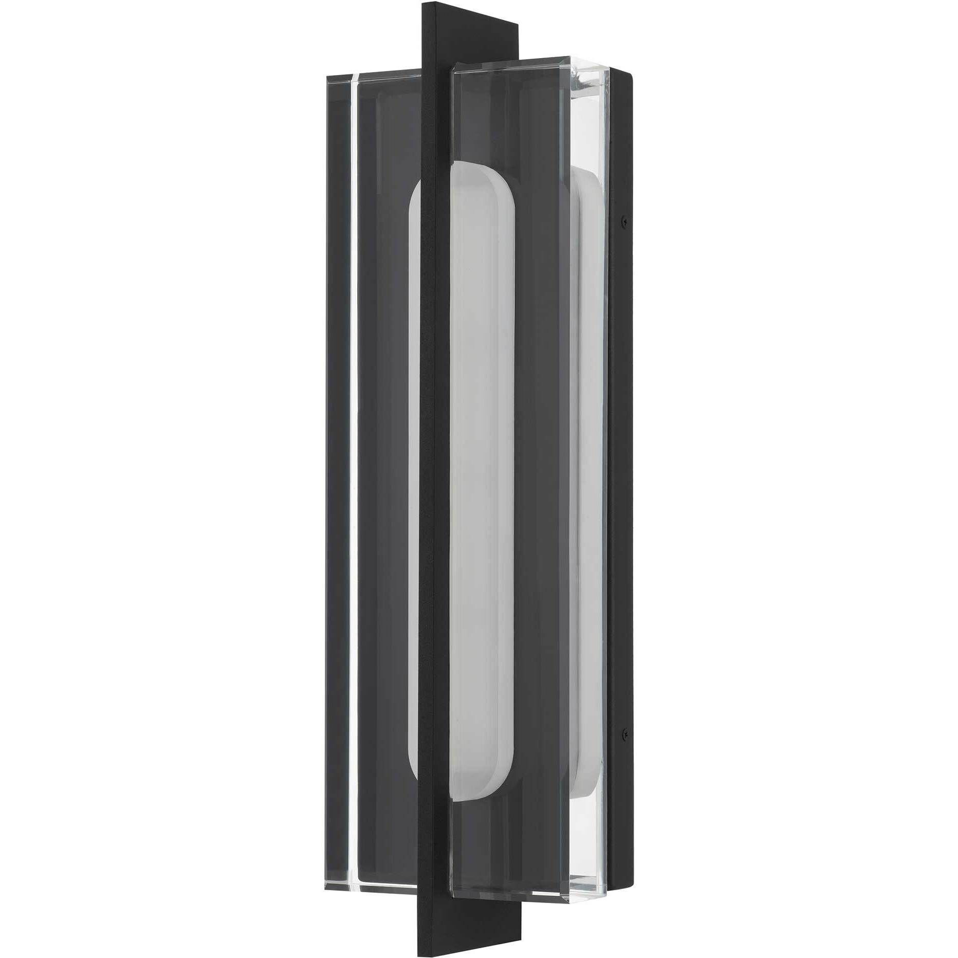 Avani LED 20 inch Sand Black Outdoor Wall Sconce