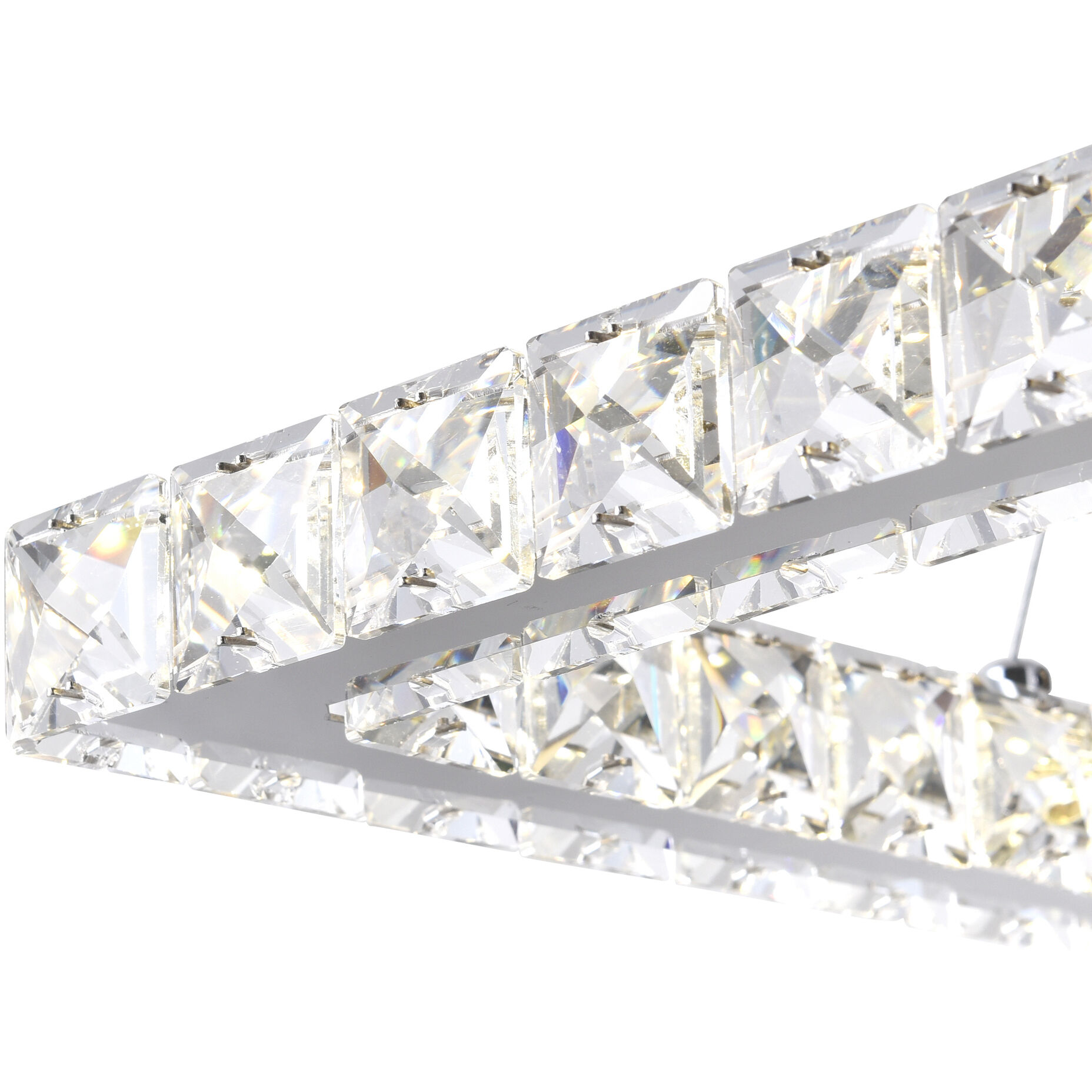 Ring LED 15 inch Chrome Island/Pool Table Light Ceiling Light