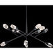 Beyond Synapse LED 31.5 inch Black Chandelier Ceiling Light, Beyond