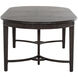 Whitlock 86 X 44 inch Cerused Forest Black Dining Table
