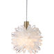 Purity 1 Light 5.5 inch Brass Pendant Ceiling Light
