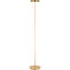 Sean Lavin Tepa 49 inch 2.20 watt Hand Rubbed Antique Brass Rechargeable Floor Lamp Portable Light