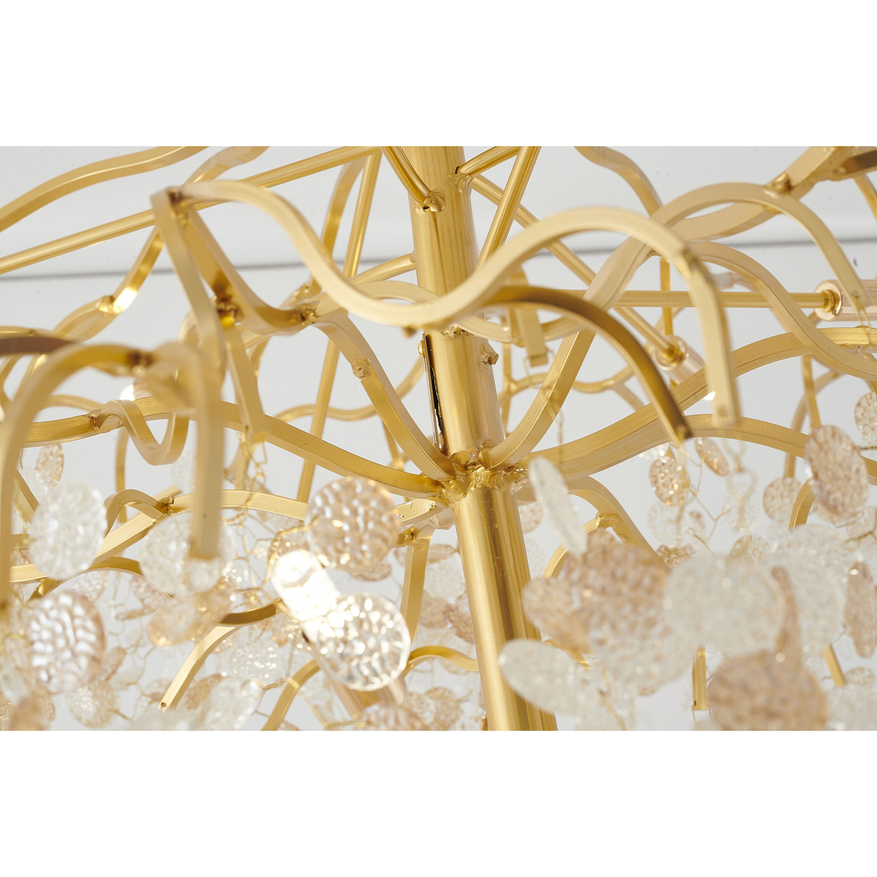 Canada 25 Light 47.25 inch Gold Chandelier Ceiling Light