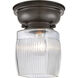 Aditi Colton LED 6.25 inch Oil Rubbed Bronze Flush Mount Ceiling Light, Aditi
