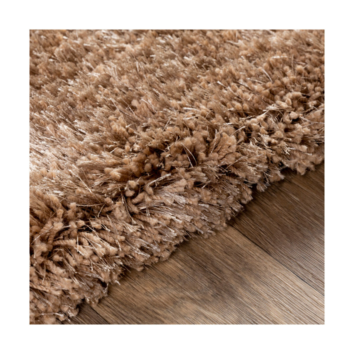 Grizzly 108 X 72 inch Medium Brown Handmade Rug in 6 x 9