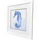Indigo Ocean Blue Framed Art, Propac