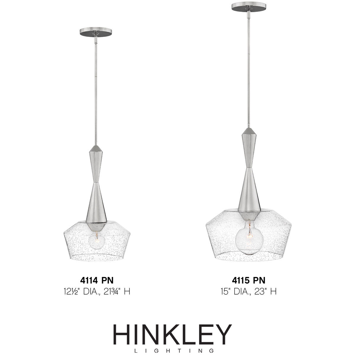 Bette 1 Light 15 inch Polished Nickel Indoor Chandelier Ceiling Light