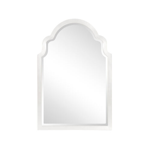 Sultan 36 X 24 inch Glossy White Wall Mirror