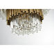 Canada 12 Light 30 inch Gold Chandelier Ceiling Light