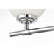 Ansley 4 Light 33 inch Chrome Bath Sconce Wall Light