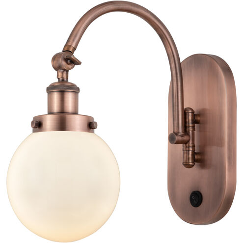 Franklin Restoration Beacon 1 Light 6 inch Antique Copper Sconce Wall Light