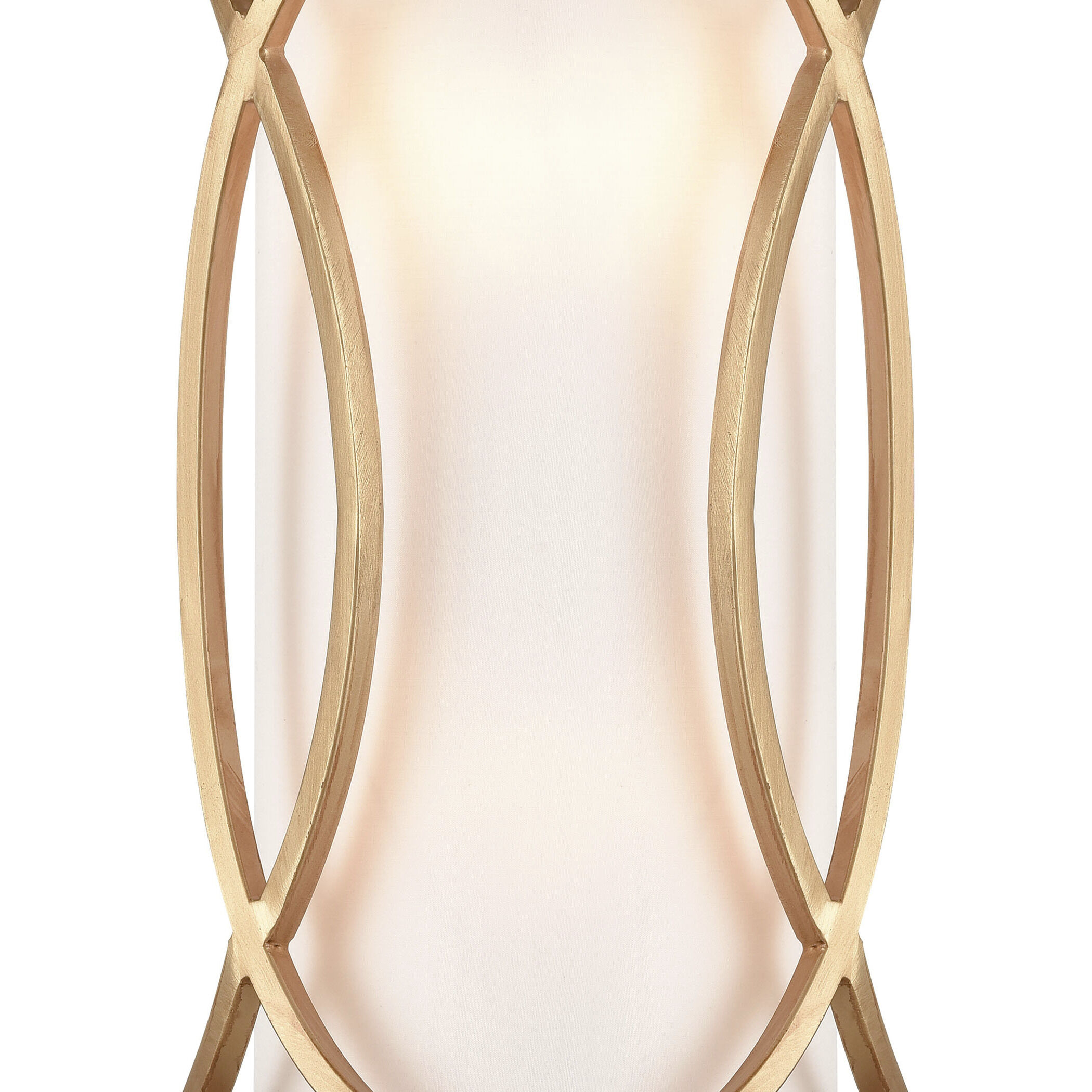 Ringlets 2 Light 9 inch Matte Gold ADA Sconce Wall Light