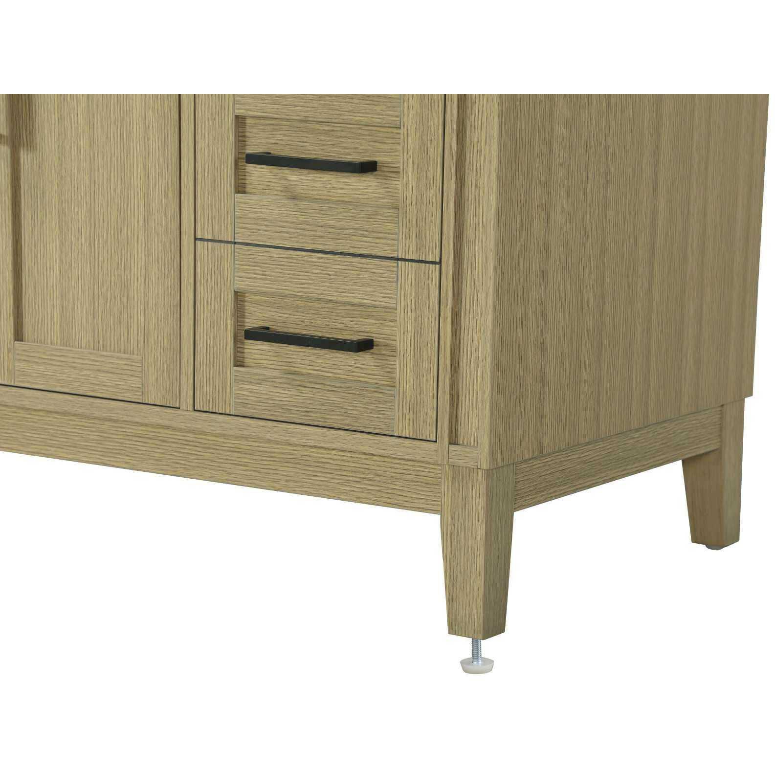 Virginia 48 X 35 inch Honey Brown Bathroom Vanity Cabinet