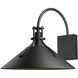 Henry 1 Light 12.9 inch Coastal Black Outdoor Sconce, Large