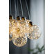 Drop Globes LED 21 inch Clear Chandelier Ceiling Light