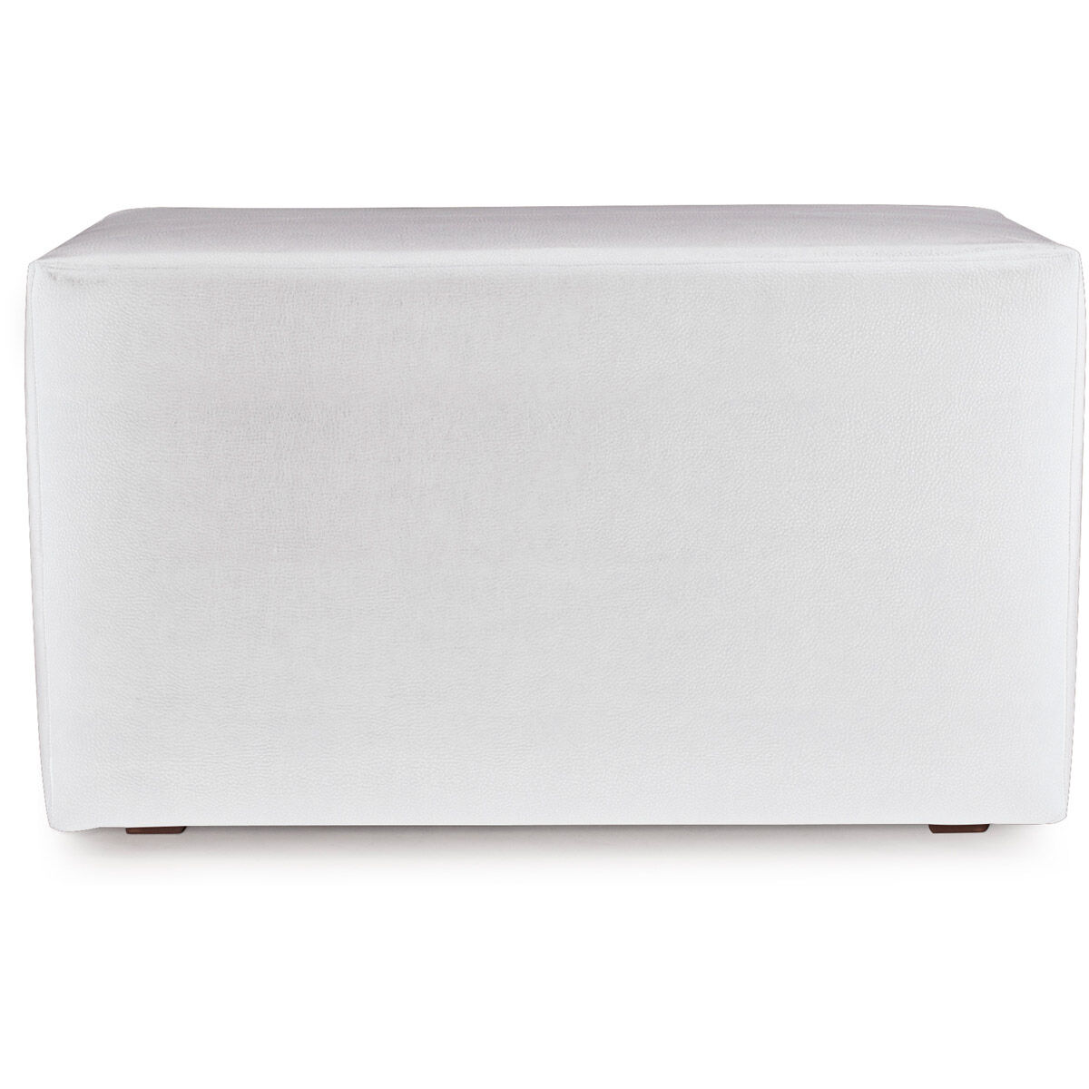 Universal Avanti White Bench with Slipcover