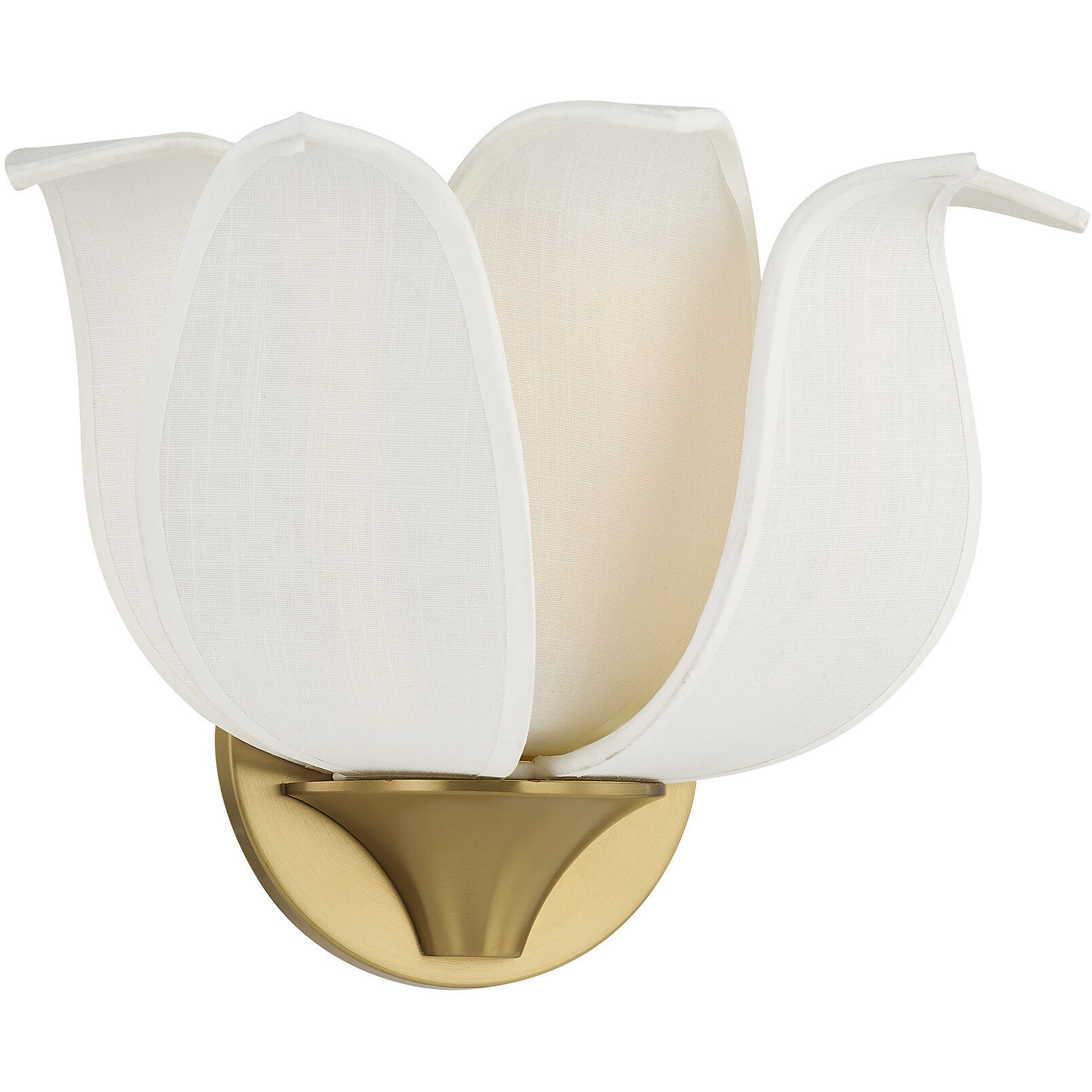 Elsie 1 Light 13.75 inch Warm Brass Wall Sconce Wall Light