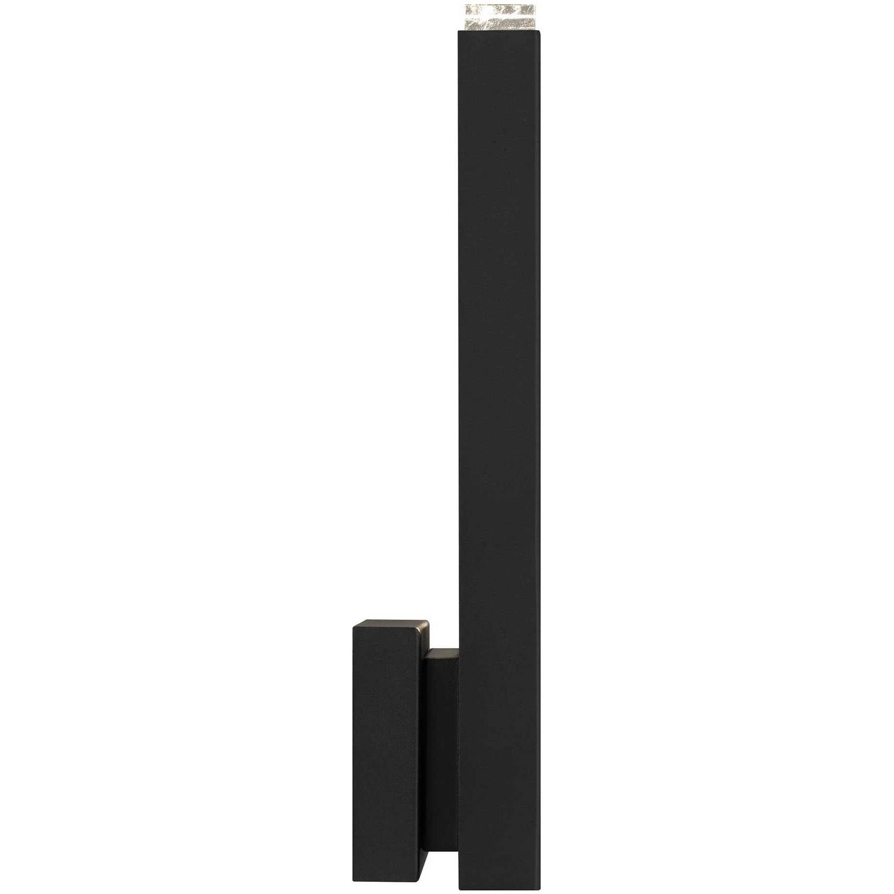 Mille LED 18 inch Sand Black Outdoor Wall Sconce