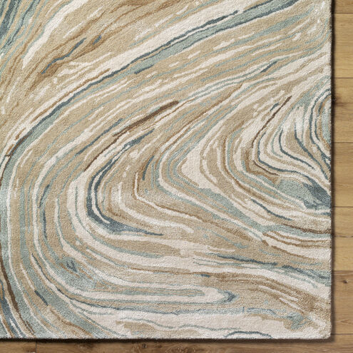 Kavita 96 X 30 inch Tan Rug in 2.5 x 8, Runner