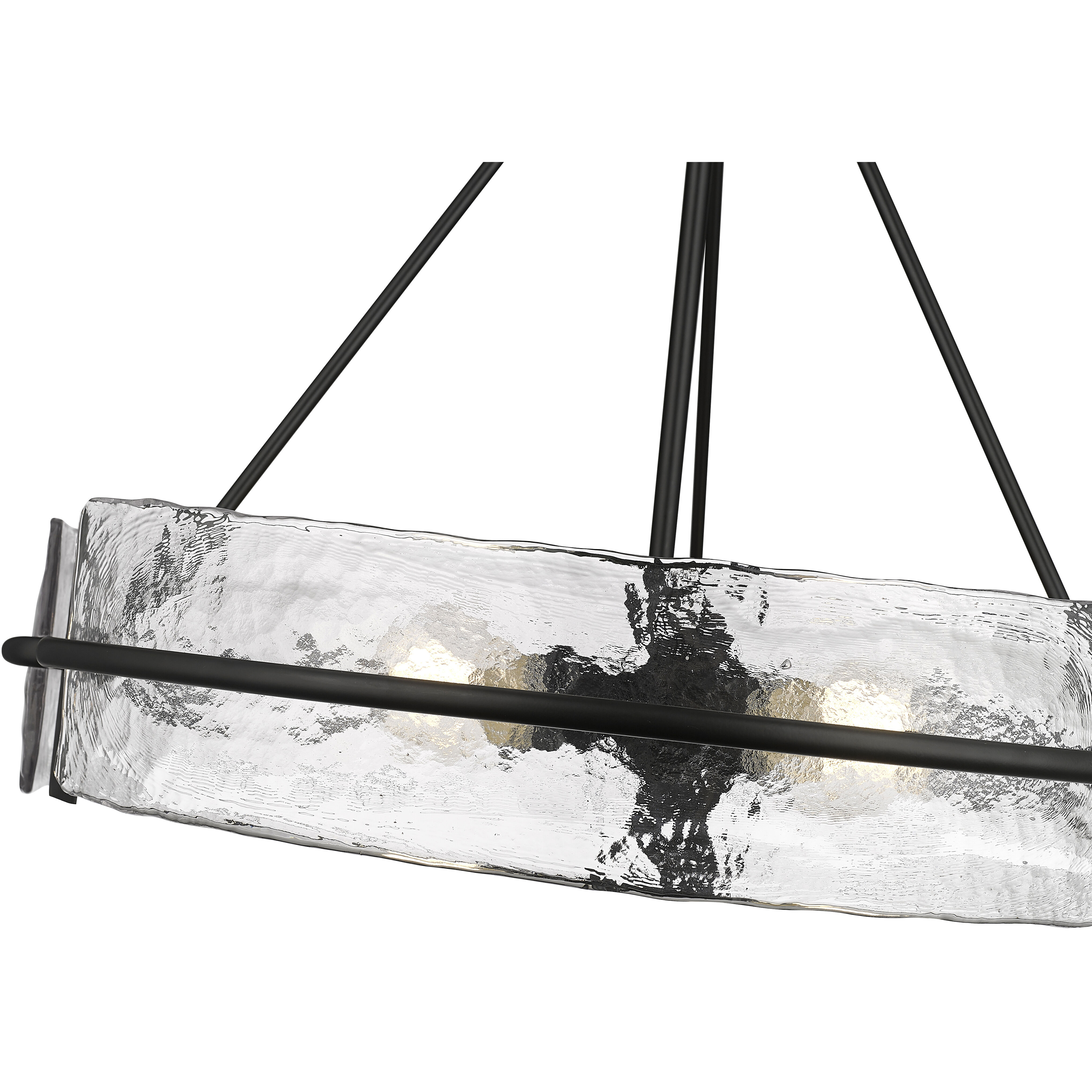 Rezi 4 Light 24 inch Matte Black Pendant Ceiling Light