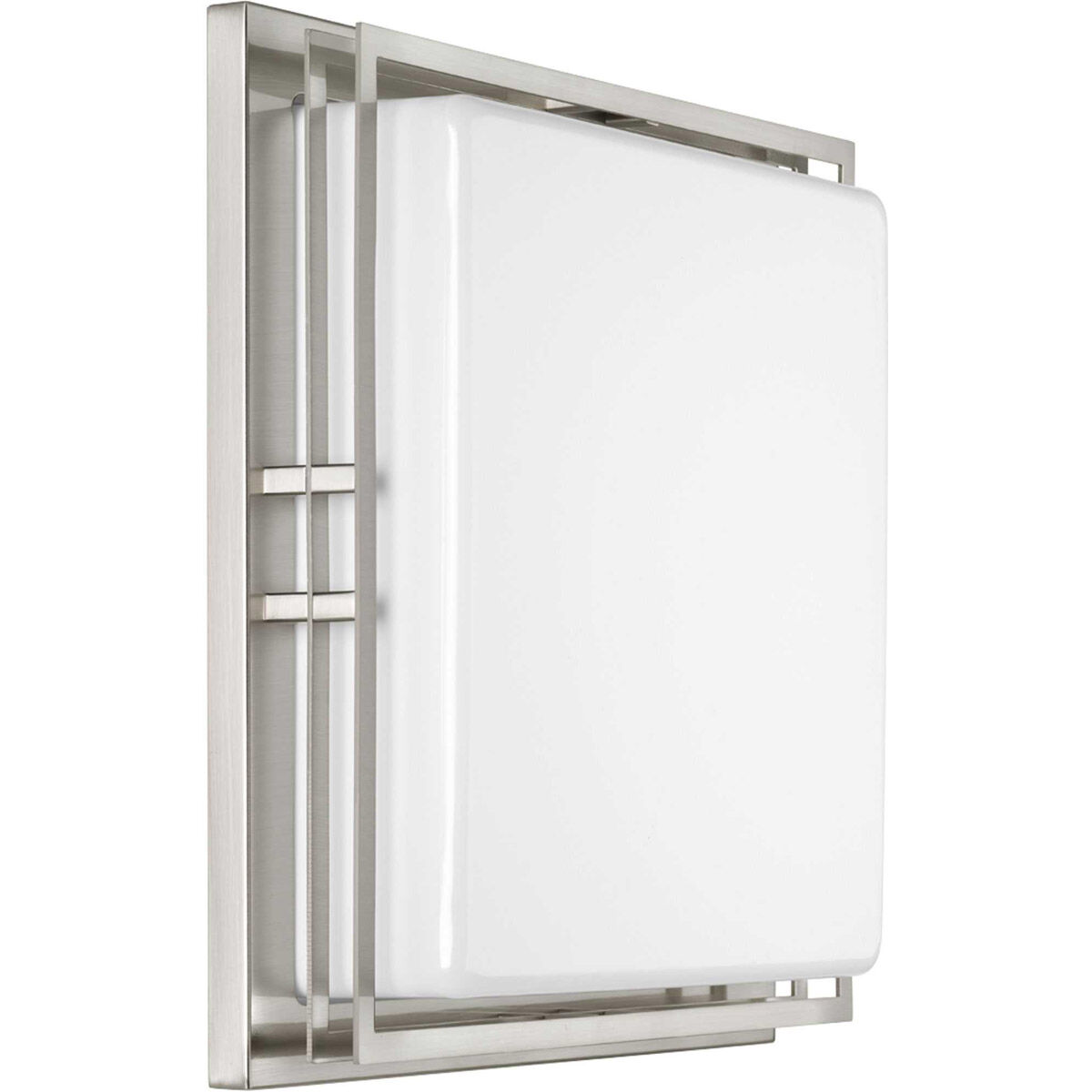 Helm LED LED 14 inch Brushed Nickel Flush Mount Ceiling Light, Progress LED