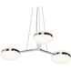 Pillows LED 35.5 inch Polished Chrome Pendant Ceiling Light