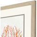 Waterside Orange and Neutral Framed Art