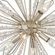 Orbital 8 Light 22 inch Gold Dust Pendant Ceiling Light