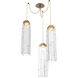 Ledgestone 3 Light 13.50 inch Pendant