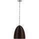 Suzanne Kasler Emerson LED 14 inch Polished Nickel Pendant Ceiling Light