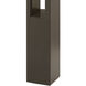 Atlantis 12v 4.00 watt Bronze Landscape Path Bollard, Square