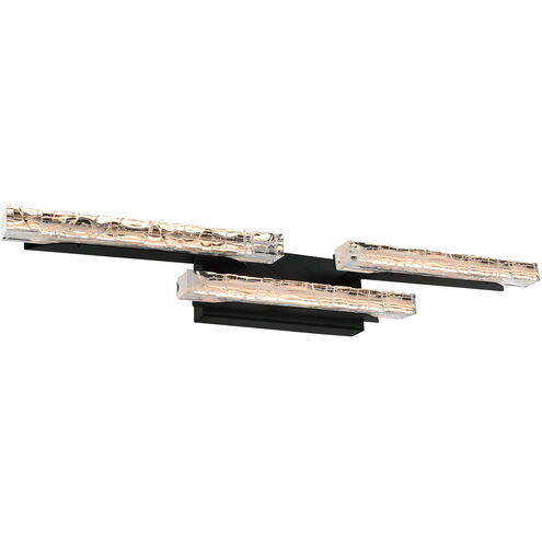 Valira LED 35.5 inch Black Vanity Light Wall Light