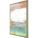 Abstract Collection Turquoise Canvas