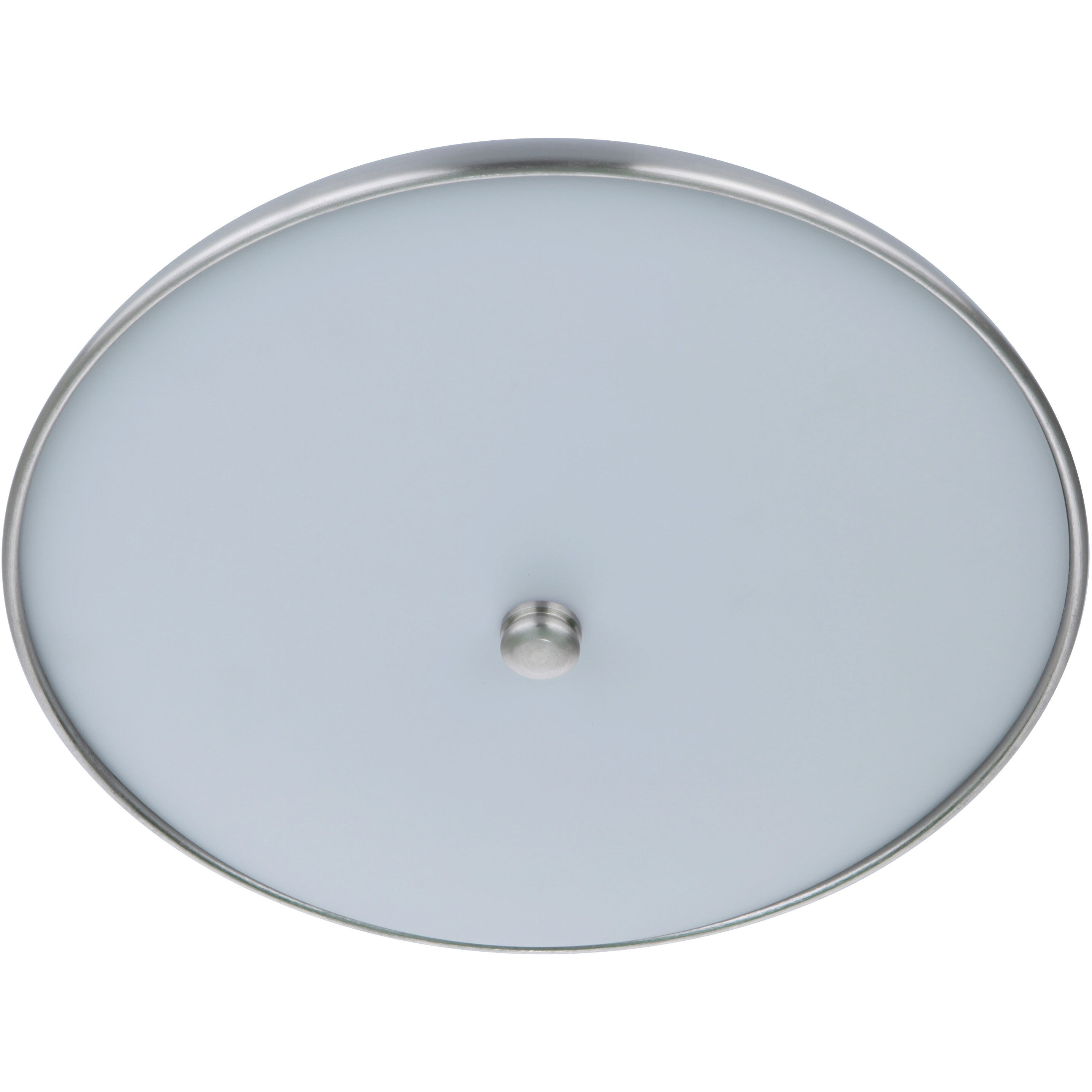 Soul LED 13 inch Flat Black / Brushed Polished Nickel Flushmount Ceiling Light