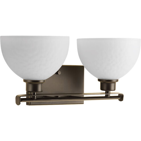 Legend 2 Light 16.12 inch Antique Bronze Bath Vanity Wall Light