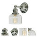 Union Square 1 Light 5 inch Polished Nickel Wall Sconce Wall Light