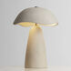 Soloma 20.75 inch 15.00 watt Patina Brass/Ceramic Artisan White Table Lamp Portable Light