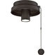 Fitters 1 Light Oil-Rubbed Bronze Fan Light Kit