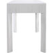 Checkmate 56 X 24 inch Checkmate White Console Table