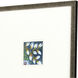 Florals Collection Blue Framed Art