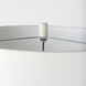 Melanie 30.5 inch White Table Lamp Portable Light