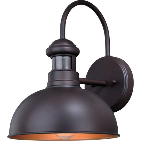 Franklin Oil Burnished Bronze and Light Gold Outdoor Motion Sensor, Dualux