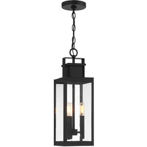 Ascott 3 Light 6.5 inch Black Outdoor Hanging Lantern