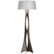 Moreau 62.6 inch 150 watt Bronze Floor Lamp Portable Light in Natural Anna