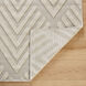 Laid Back Luxe 114 X 79 inch Neutral Rug in 6 x 9