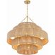 Shyla 20 Light 32 inch Soft Gold Chandelier Ceiling Light